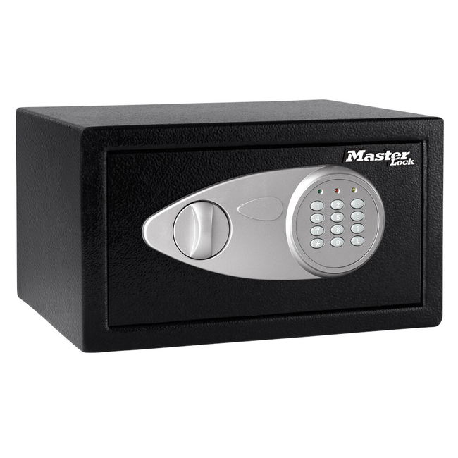 Safe with electronic with key 290x264x194mm black