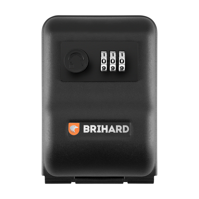 Key safe with code Brihard 145x57x100mm black