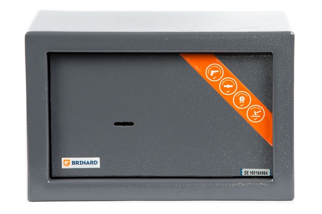Relvade safe Pistol 310x200x200mm grey