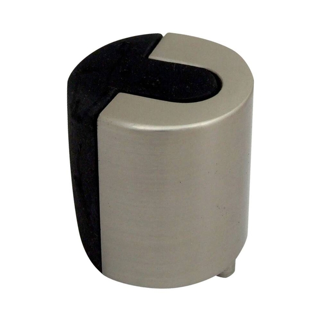Door stopper Ø41x38mm nickel colour