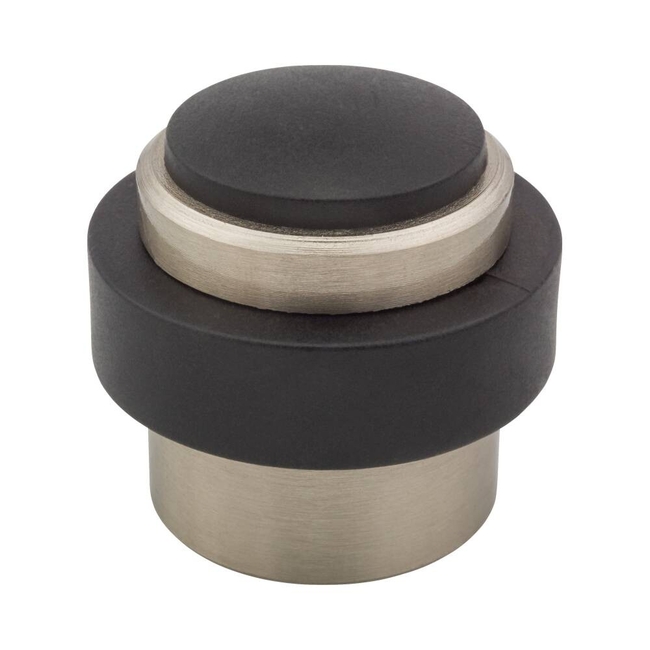 Door stopper Ø30/38x36mm nickel colour