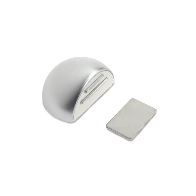 Uksetõkis magnetiga REI Ø52x38x26mm matt kroomi värv