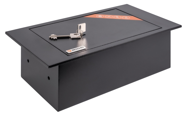 Built-in safe Floor 300x475x220mm grey