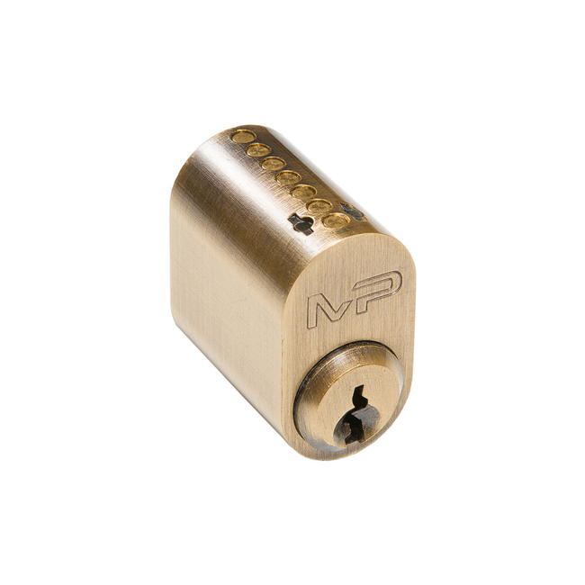Ovaalne lukusüdamik MP 30mm vana messingi värv