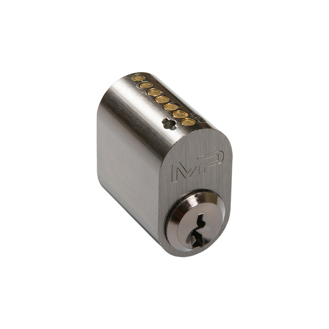 Oval lock cylinder MP 30mm graphite grey