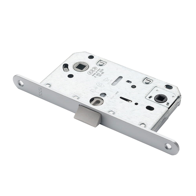 WC door lock AGB EVO 196/96/50mm chrome-plated