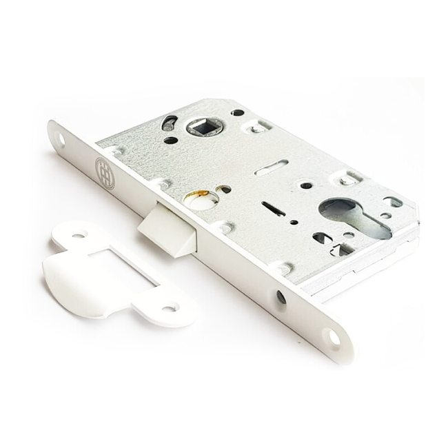 Door lock PZ AVERS 50/85/195/18mm white