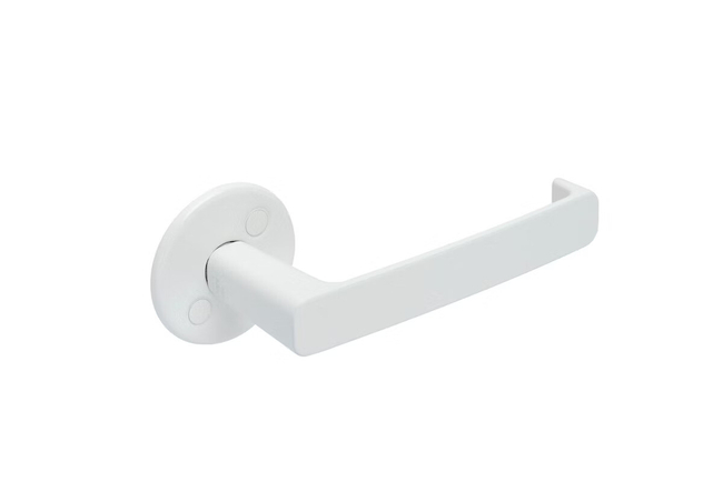 Door handle Prime Abloy white