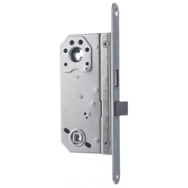 Exterior door lock ASSA 565 /right ASSA ABLOY 50/105/225/22mm silver