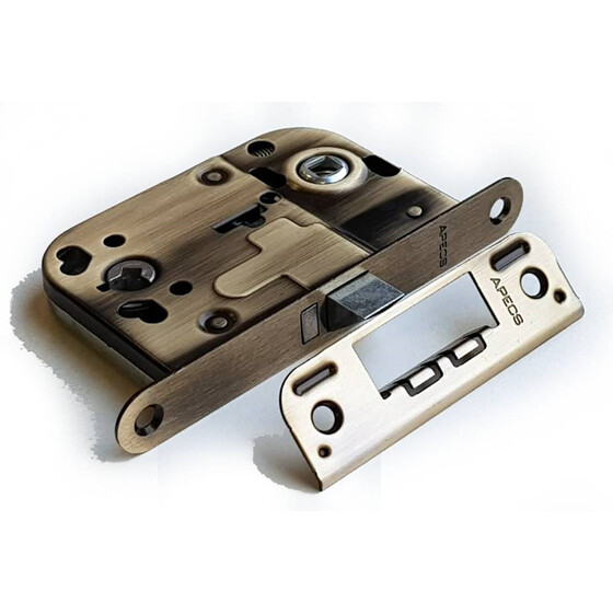 WC ukselukk AVERS 45/72/150mm pronksine