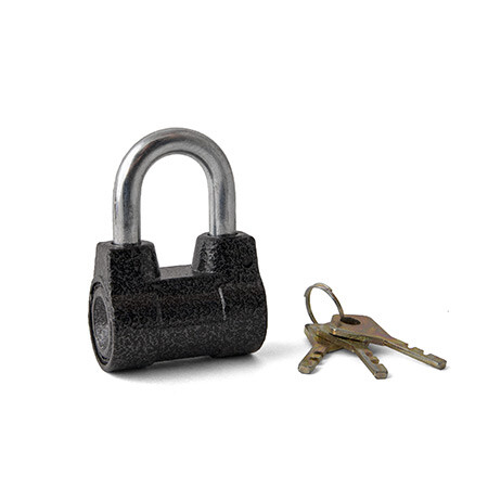 Padlock APECS 54.5/40/ø9mm/3 keys