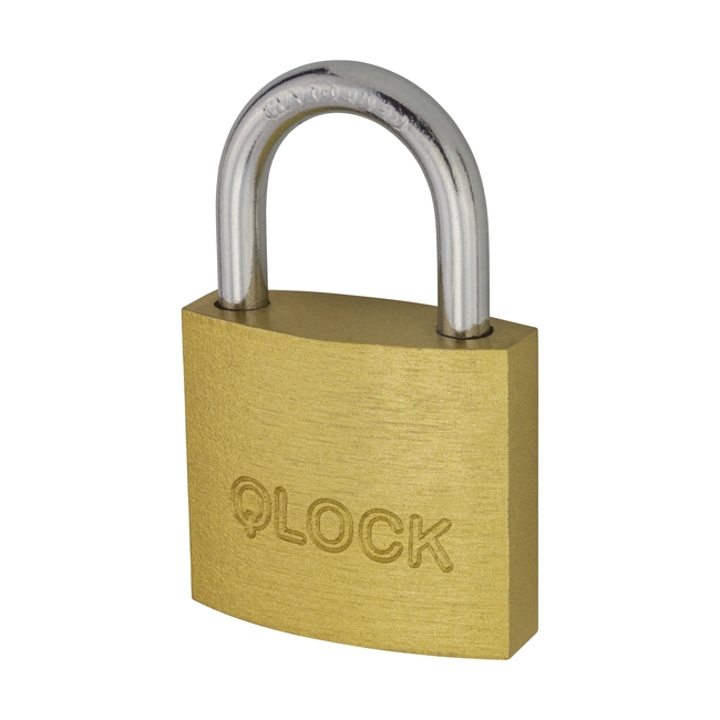 Tabalukk Qlock 32/17/Ø4.4mm/3 võtit messingu värv
