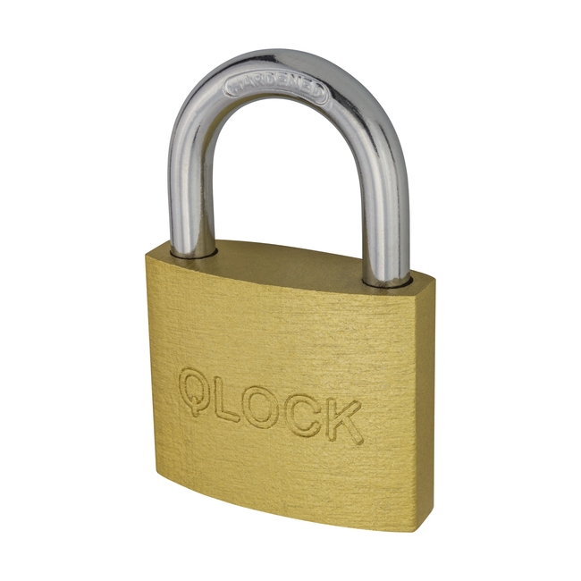 Tabalukk Qlock 61/34/Ø9mm/3 võtit messingu värv
