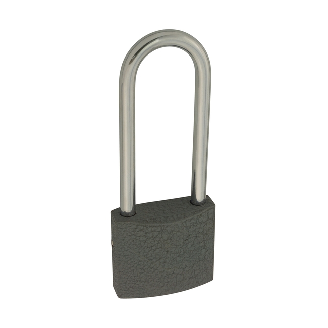 Tabalukk pika klambriga Qlock 37/47.5/Ø5mm/3 võtit hall
