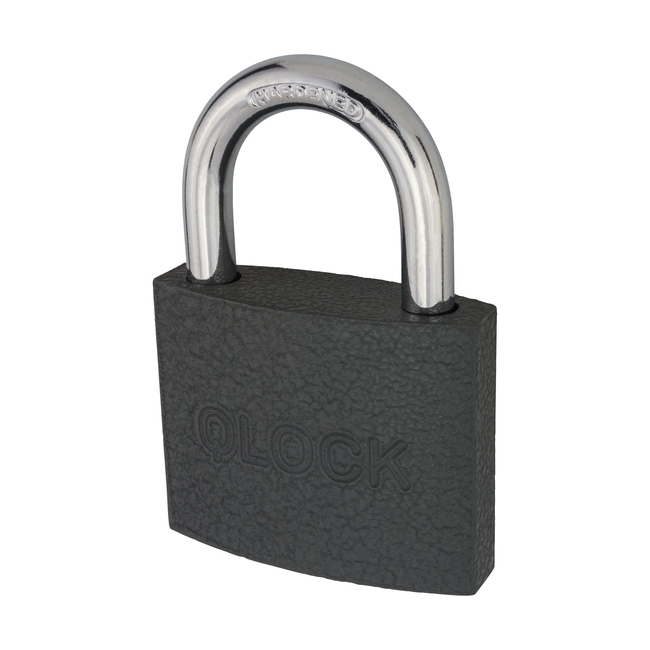Tabalukk Qlock 60/31/Ø8mm/3 võtit hall
