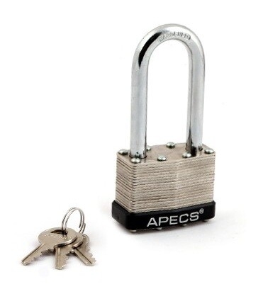 Tabalukk Apecs 50/61.5/Ø8.5mm/3võtit kroomi värvi