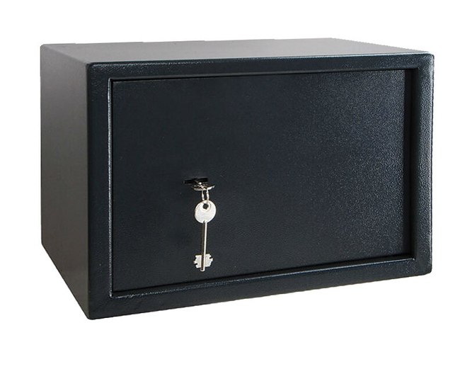 Safe 350x250x250mm grey