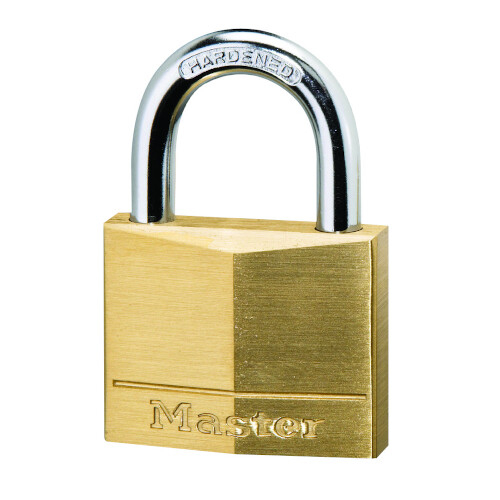 Padlock MASTERLOCK 40/22mm brass