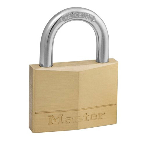 Tabalukk MASTERLOCK 50/25mm messing