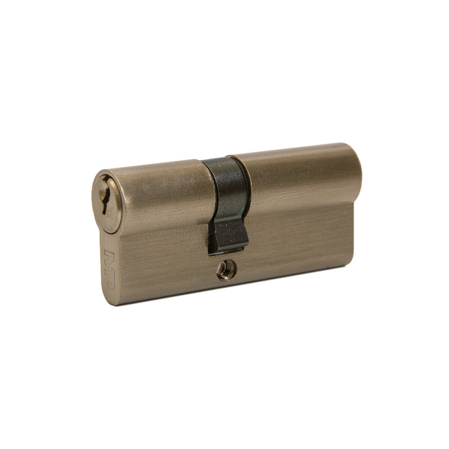 Lock cylinder MP 30x40mm/5 keys nickel colour