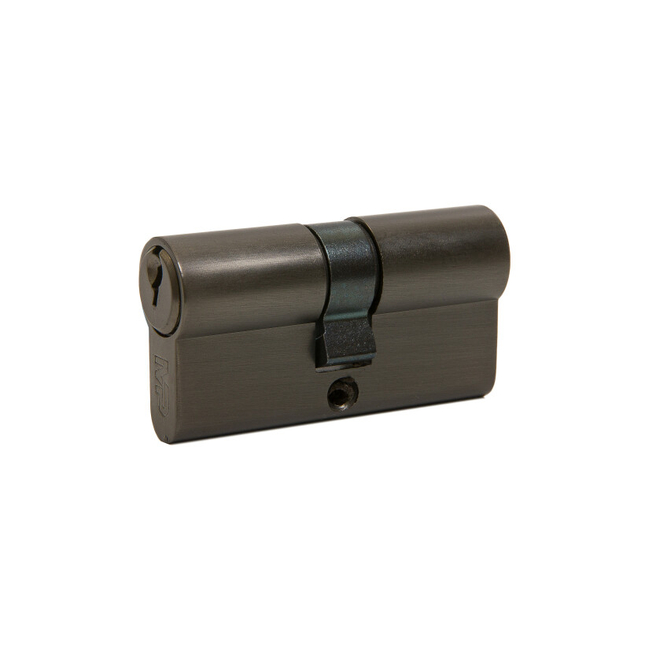 Lock cylinder MP 30x30mm/5 keys graphite grey