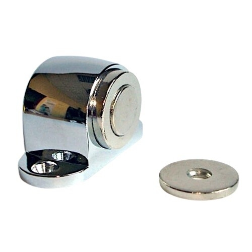 Uksetõkis magnetiga Aspro 52x30x30mm kroomitud