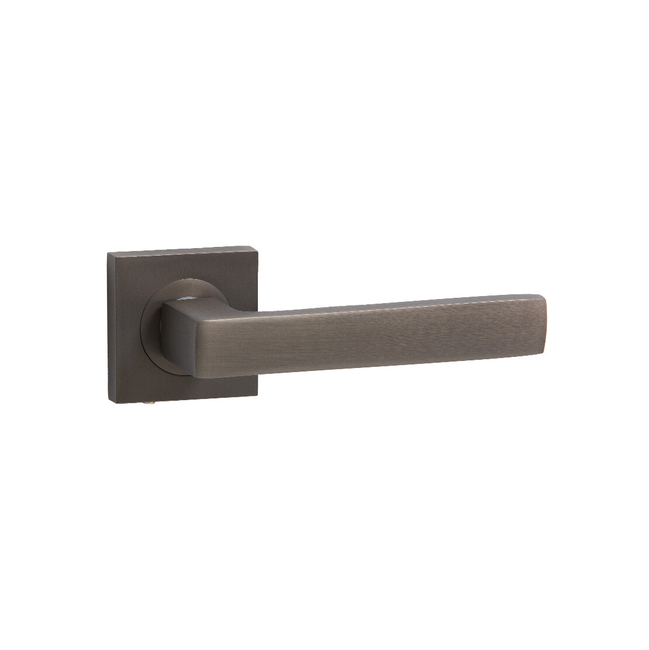 Door handle square with escutcheon MRO-74 black