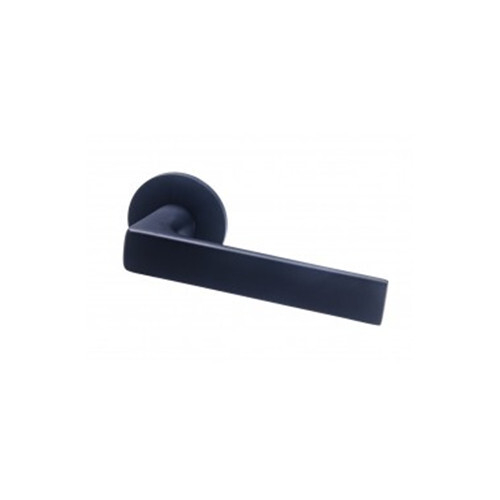 Door handle round with escutcheons/Scandinavian type VAL5 black