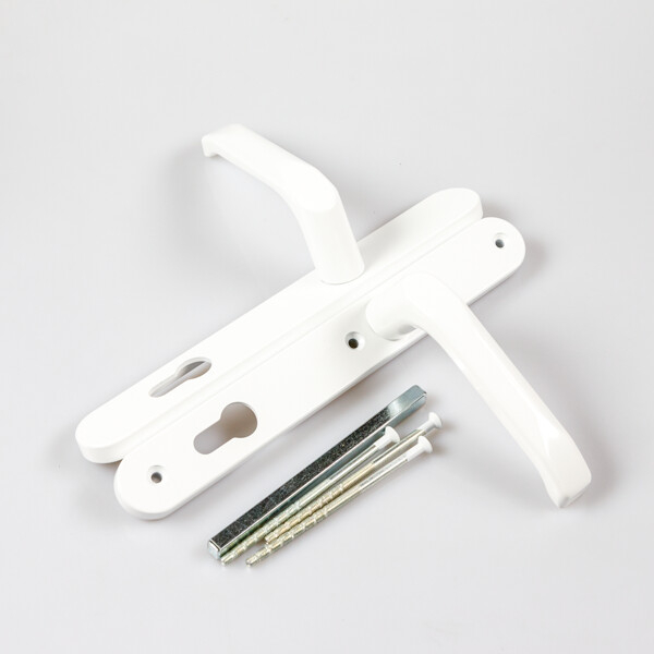 Door handle for narrow-body lock 92mm white