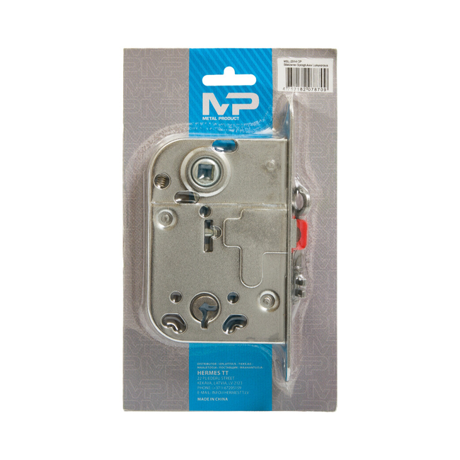 WC ukselukk Inovo 45/72/150mm kroomitud