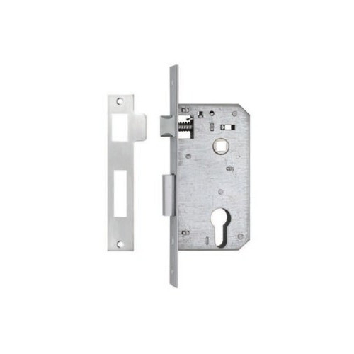 Ukselukk ilma silindrita SIBA 7037/60mm kroomitud