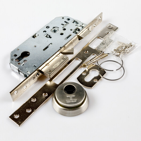 Security lock TESA 85/50/175mm nickel colour