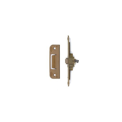 Door lock roller catch and with strike plate Valnes gold
