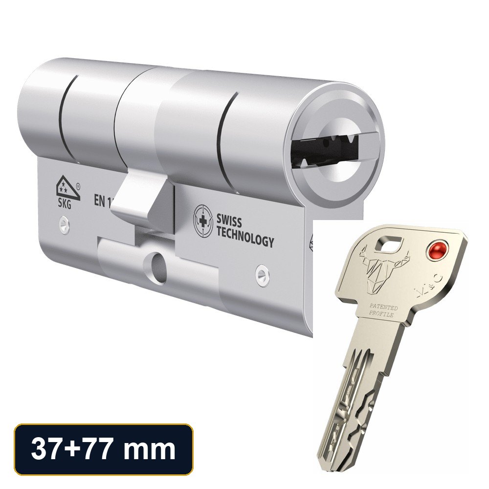 M&C CONDOR turvasüdamik 37+77 mm (3 võtit)