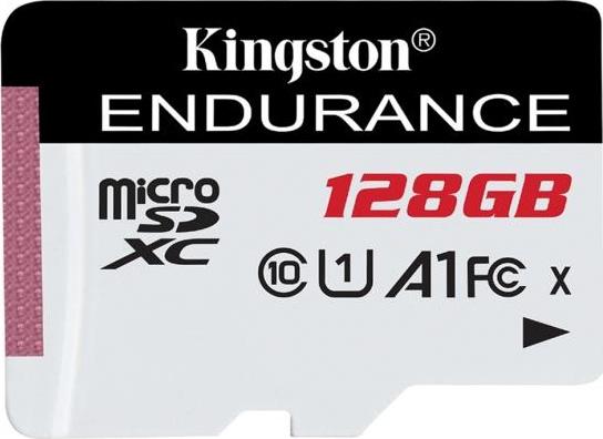 Kingston High Endurance microSDXC 128GB – pidevaks 24/7 videosalvestuseks