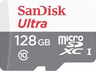 SanDisk Ultra microSDXC 128GB mälukaart – liikumise peale salvestuseks