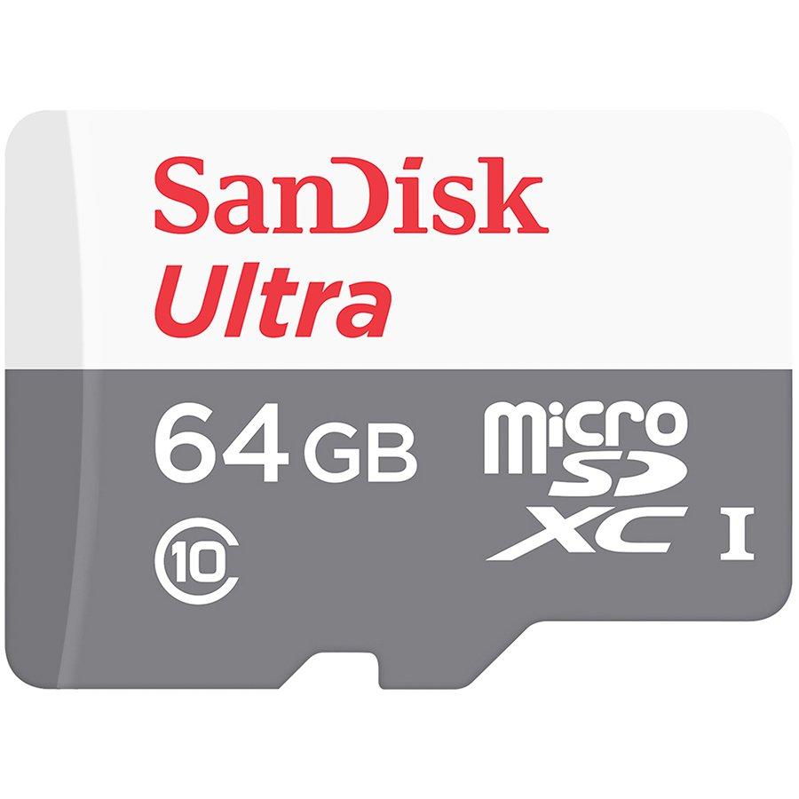 SanDisk Ultra microSDXC 64GB mälukaart – liikumise peale salvestuseks